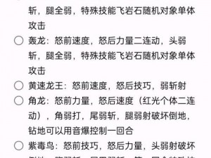 怪物猎人崛起开荒攻略心得：实战技巧与注意事项分享