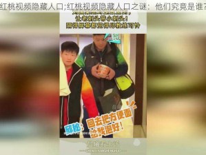 红桃视频隐藏人口;红桃视频隐藏人口之谜：他们究竟是谁？