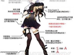 少女前线联动角Vector：战术精英的魅力介绍