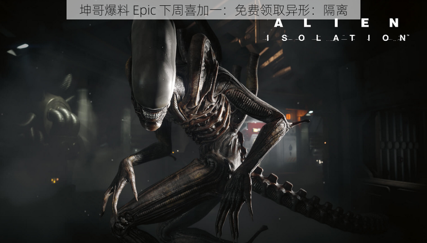 坤哥爆料 Epic 下周喜加一：免费领取异形：隔离