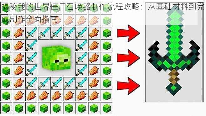 揭秘我的世界僵尸召唤器制作流程攻略：从基础材料到完成制作全面指南