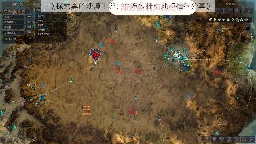 《探索黑色沙漠手游：全方位挂机地点推荐分享》