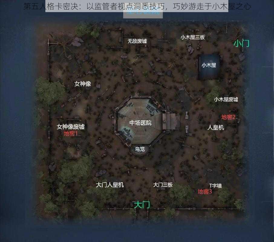 第五人格卡密决：以监管者视点洞悉技巧，巧妙游走于小木屋之心