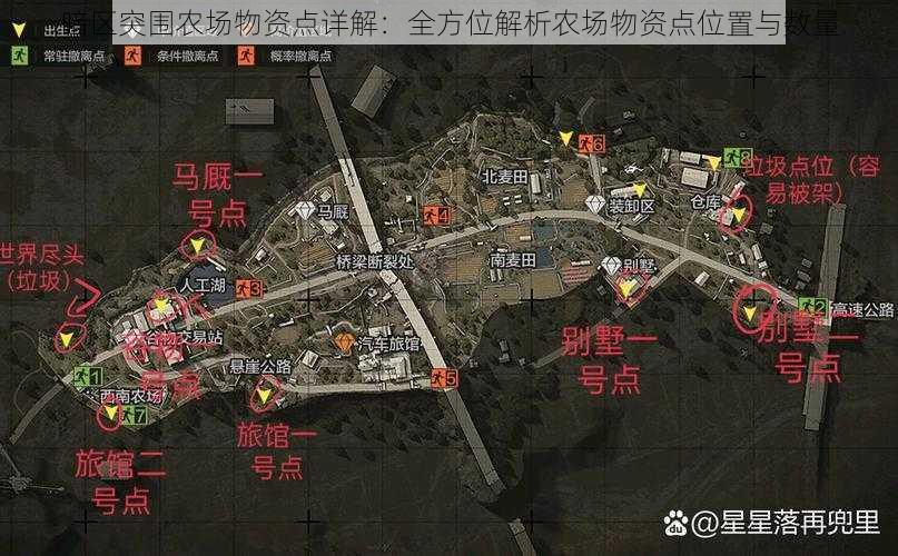 暗区突围农场物资点详解：全方位解析农场物资点位置与数量