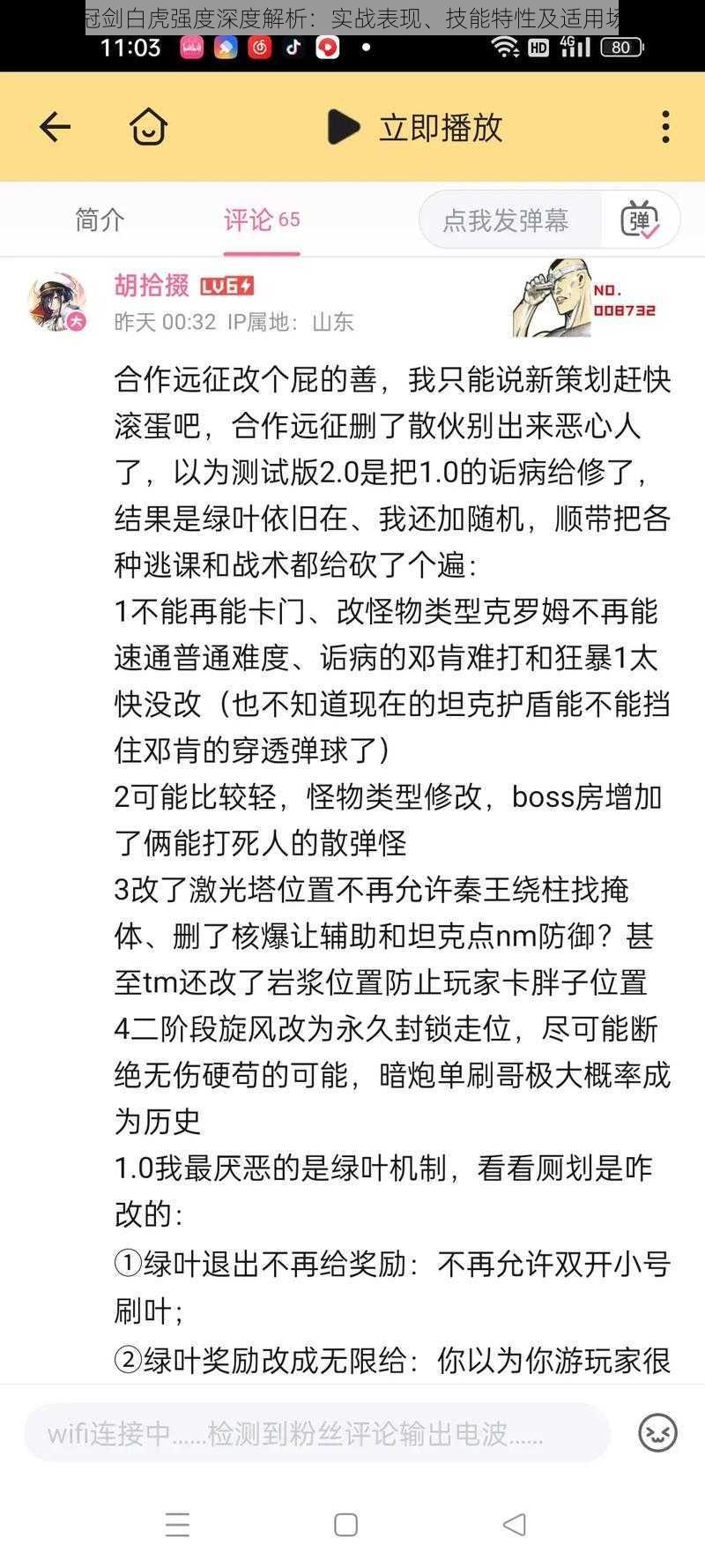 坎公骑冠剑白虎强度深度解析：实战表现、技能特性及适用场景探究