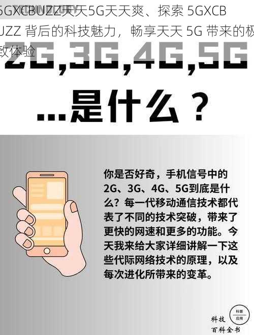 5GXCBUZZ天天5G天天爽、探索 5GXCBUZZ 背后的科技魅力，畅享天天 5G 带来的极致体验