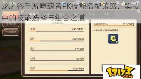 龙之谷手游噬魂者PK技能搭配策略：实战中的技能选择与组合之道