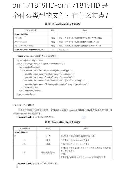 orn171819HD-orn171819HD 是一个什么类型的文件？有什么特点？