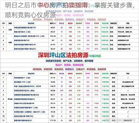 明日之后市中心房产拍卖指南：掌握关键步骤，顺利竞购心仪房源