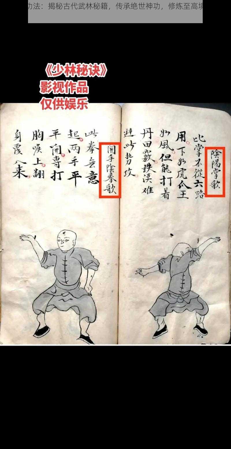 武侠乂功法：揭秘古代武林秘籍，传承绝世神功，修炼至高境界的传奇之旅