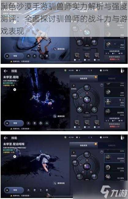 黑色沙漠手游驯兽师实力解析与强度测评：全面探讨驯兽师的战斗力与游戏表现
