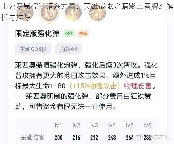 土豪专属控制暗系力量：英雄战歌之暗影王者牌组解析与推荐